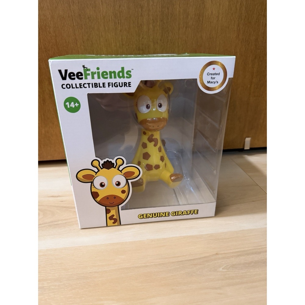 VeeFriends Collectible 6" Vinyl Genuine Giraffe Figurine w/Card‎ Macys Toys R Us
